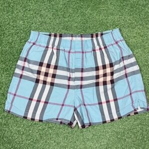Burberry Body Plaid Boxer Shorts Size M